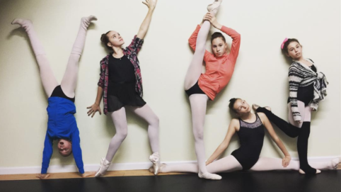 IADancers from beginning ballet to now