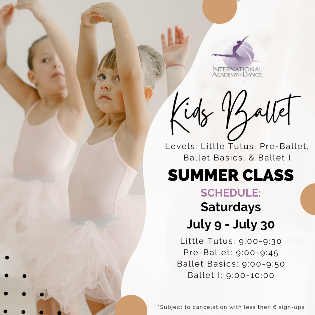 Kids Ballet Summer Session @ IAD