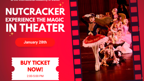 Nutcracker in the movies! Reserve your spot now before Jan 14th.