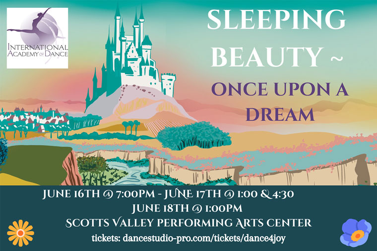 Sleeping Beauty Poster for June 2023 Production