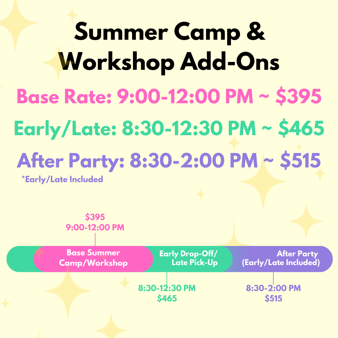 Summer camp & workshop add-ons