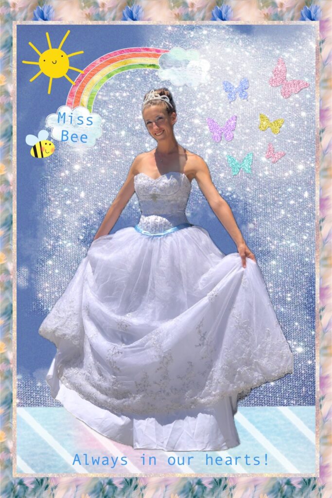 Miss Bee Celebration of Life Flyer