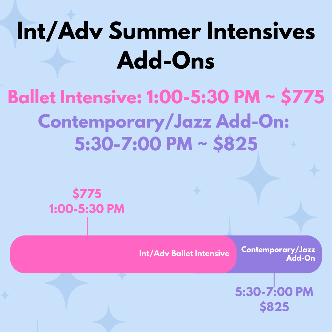 int/adv summer intensive add ons