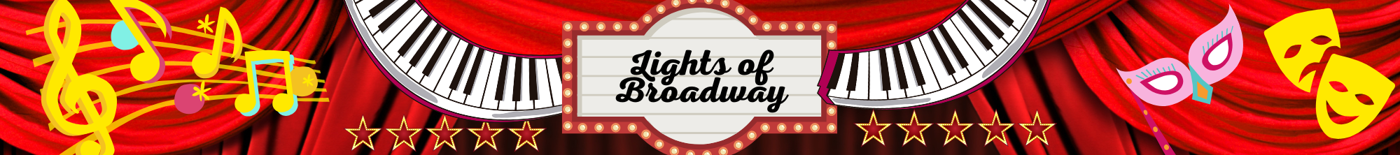 Lights of Broadway: Your Time to Shine! Summer Dance Camp Banner