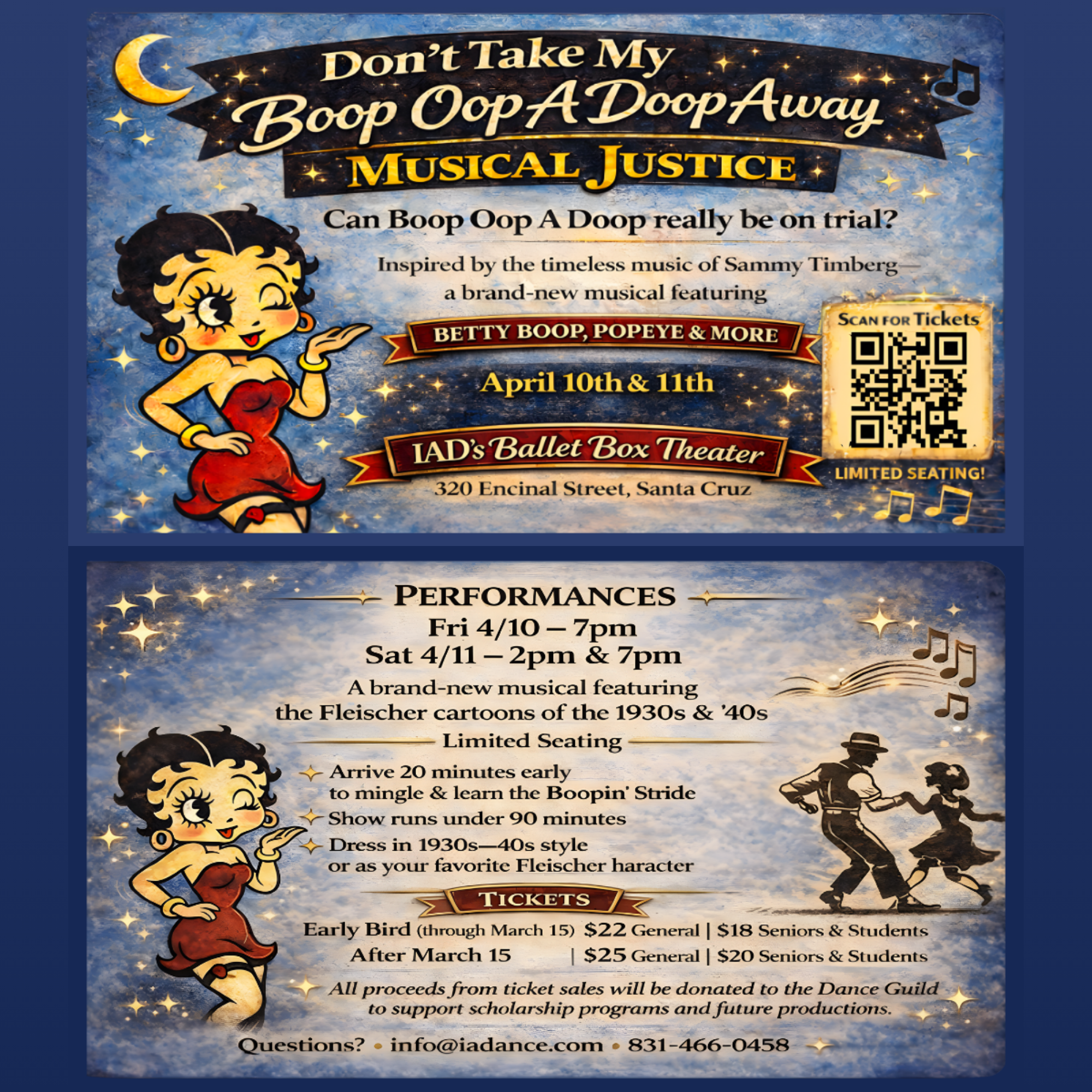 Don't Take My Boop Oop A Doop Away ~ Musical Justice