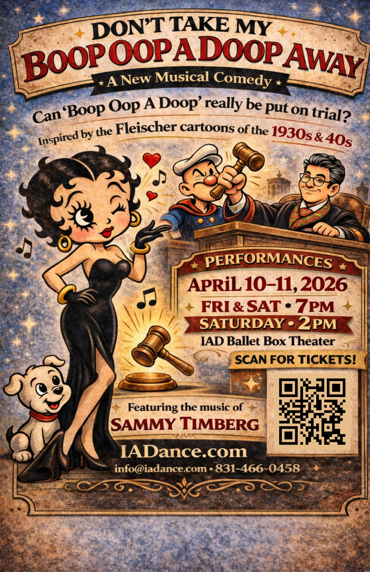 Betty Boop Musical Flyer