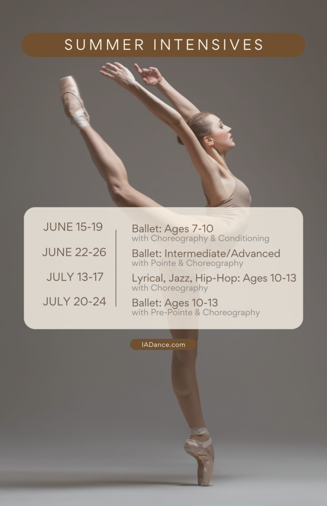 Summer Intensive Schedule 2026