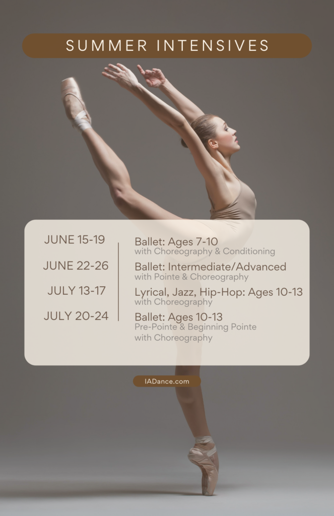 Summer Intensive Schedule 2026