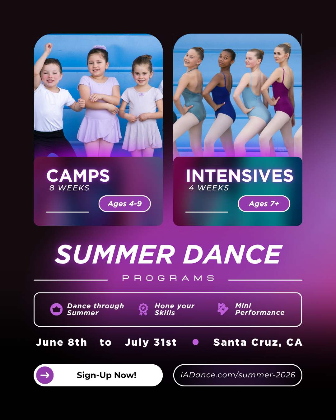 Summer Dance Programs 2026